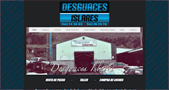 Desktop Screenshot of desguacesislares.com